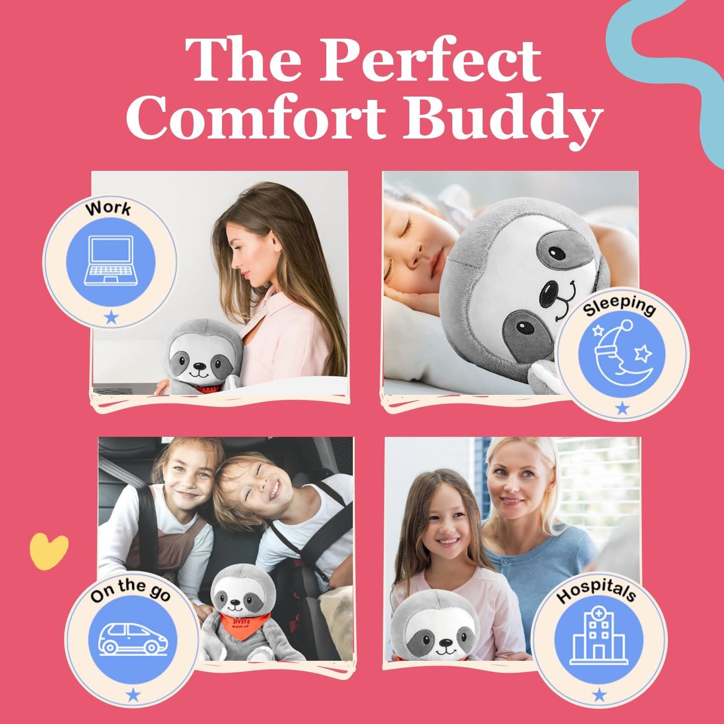 Weighted Stuffed Animal, 5Lb