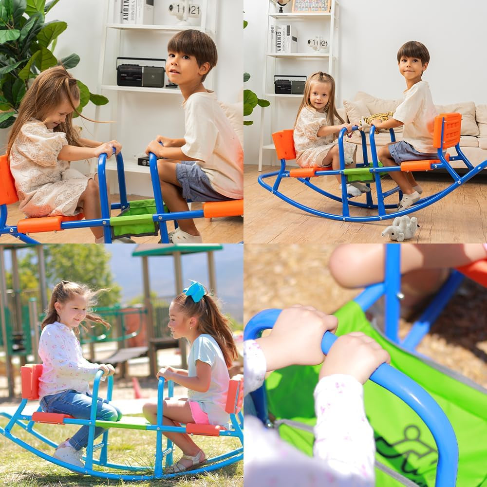 Kids Teeter Totter Outdoor Seesaw