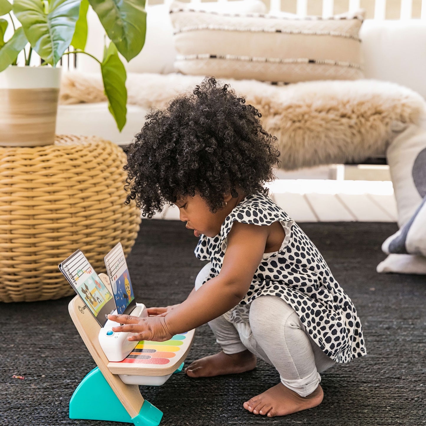 Magic Touch Piano Wooden Musical Toddler Toy, Ages 12 Months +