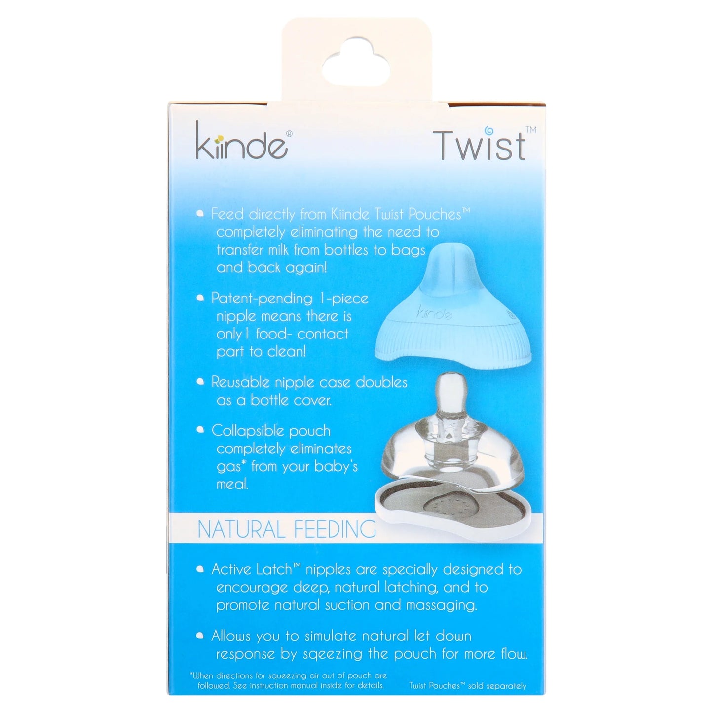 Twist Active Latch Nipples - Medium Flow (2 Pack)