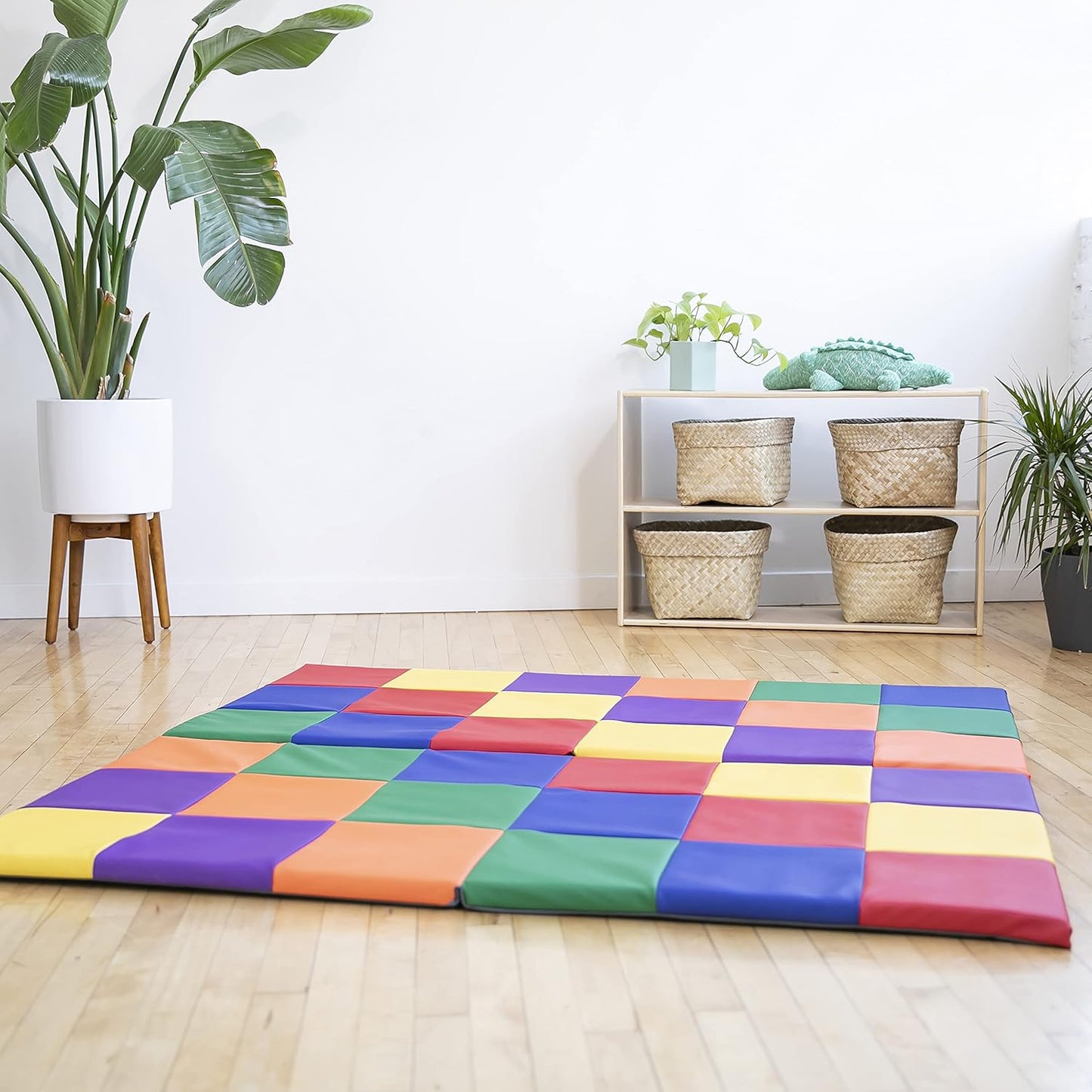 Softzone Patchwork Activity Mat, Folding Playmat