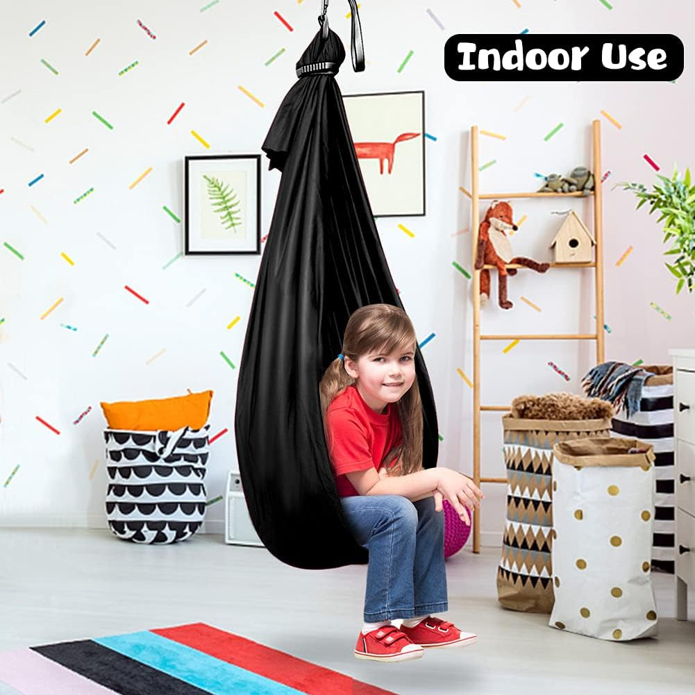 Therapy Sensory Swing for Kids with Special Needs (Hardware Included)