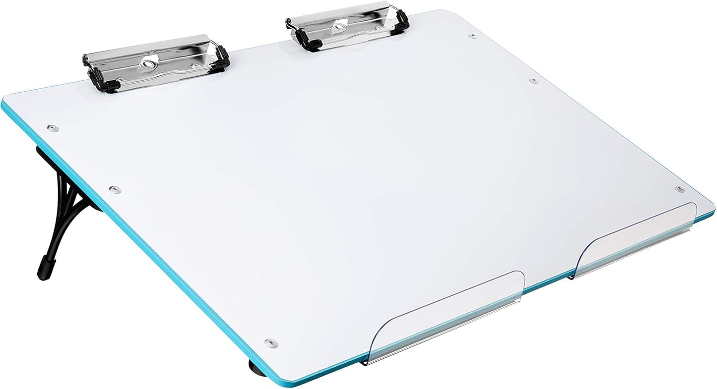Slant Board for Writing - Adjustable Magnetic Whiteboard, 22° Angle