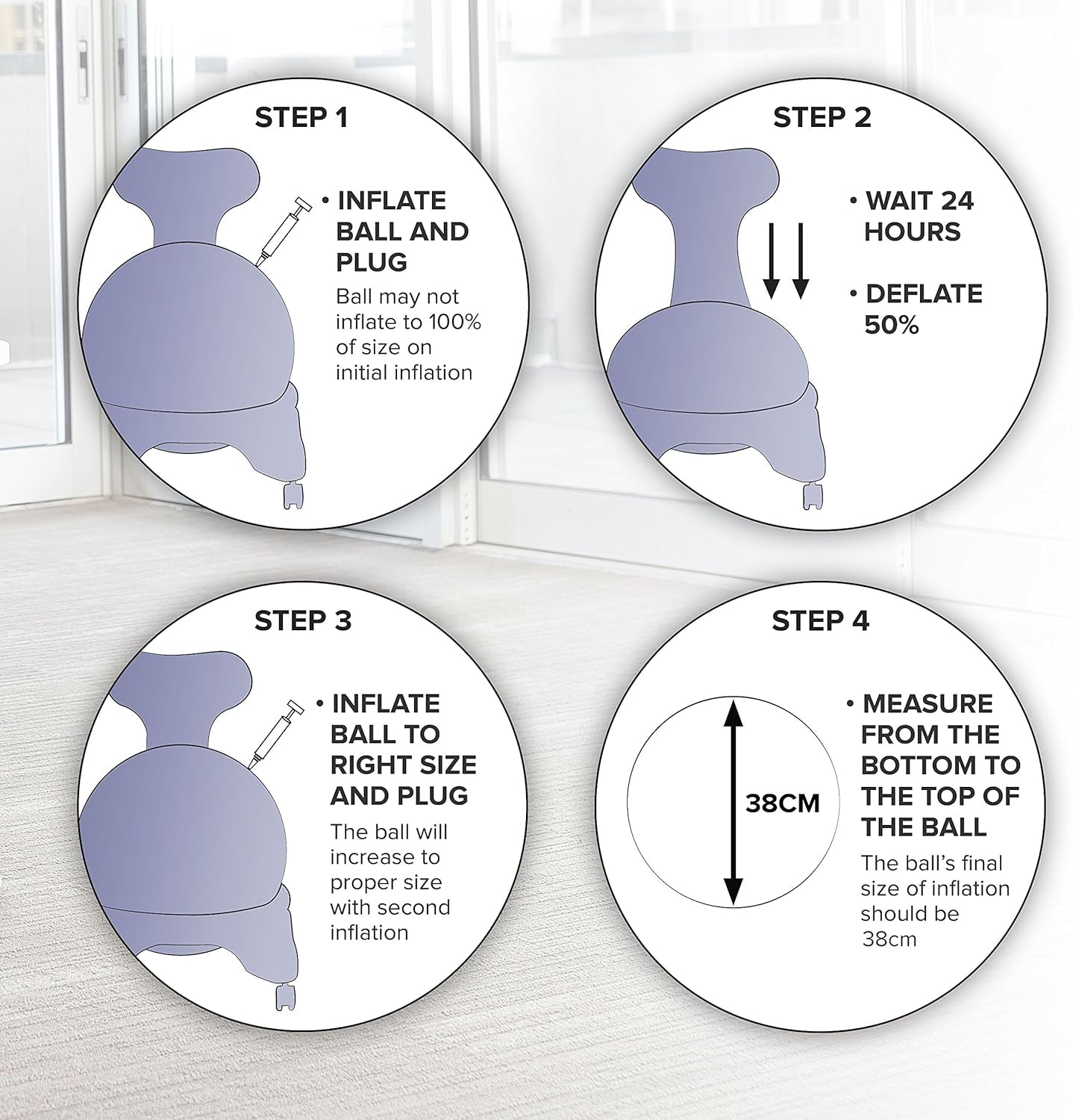 Kids Classic Balance Ball® Chair