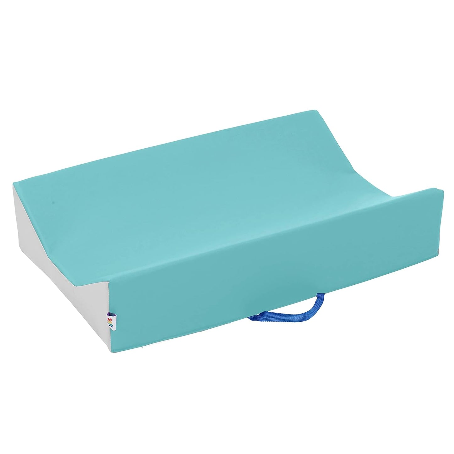 Softzone Baby Changing Pad, Contoured, Blue/Red/Yellow