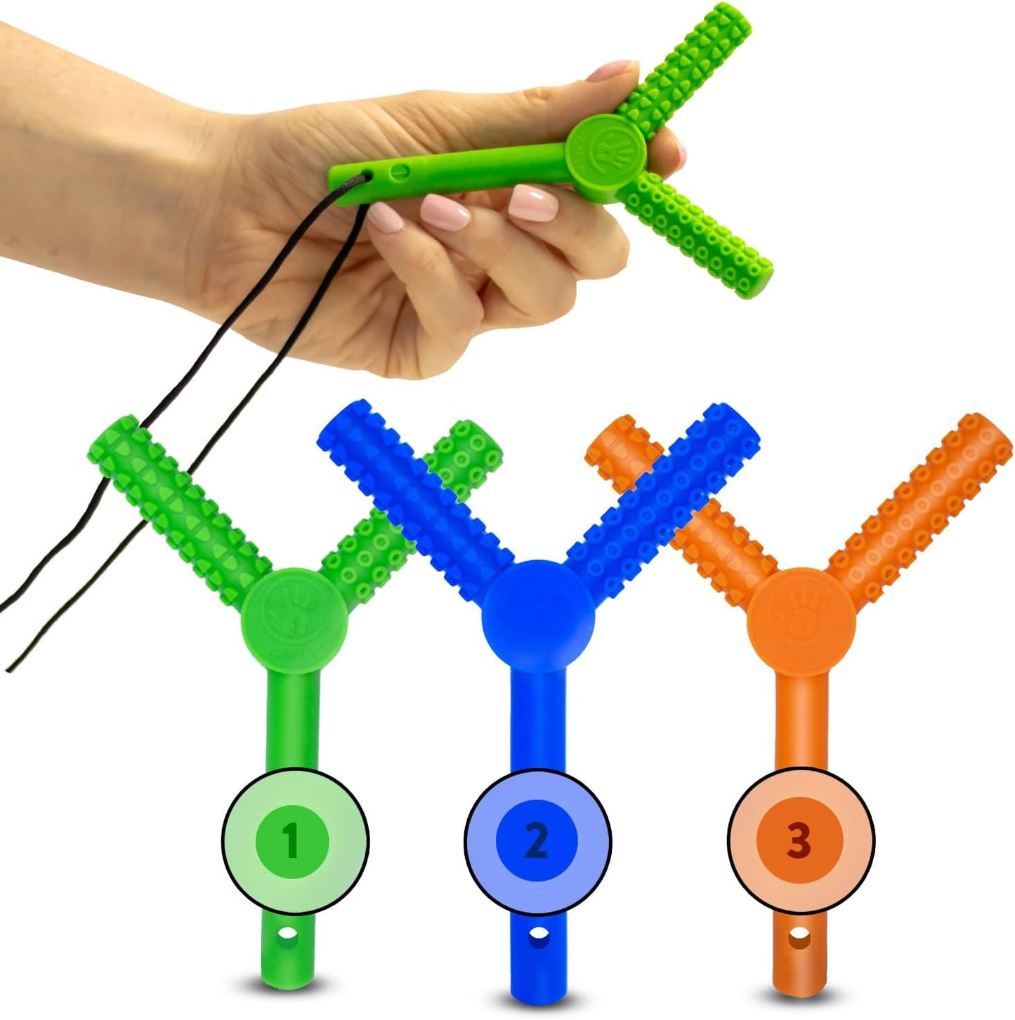 Sensory Chewing Tool Necklace for Kid'S Sensory Integration with Autism and ADHD