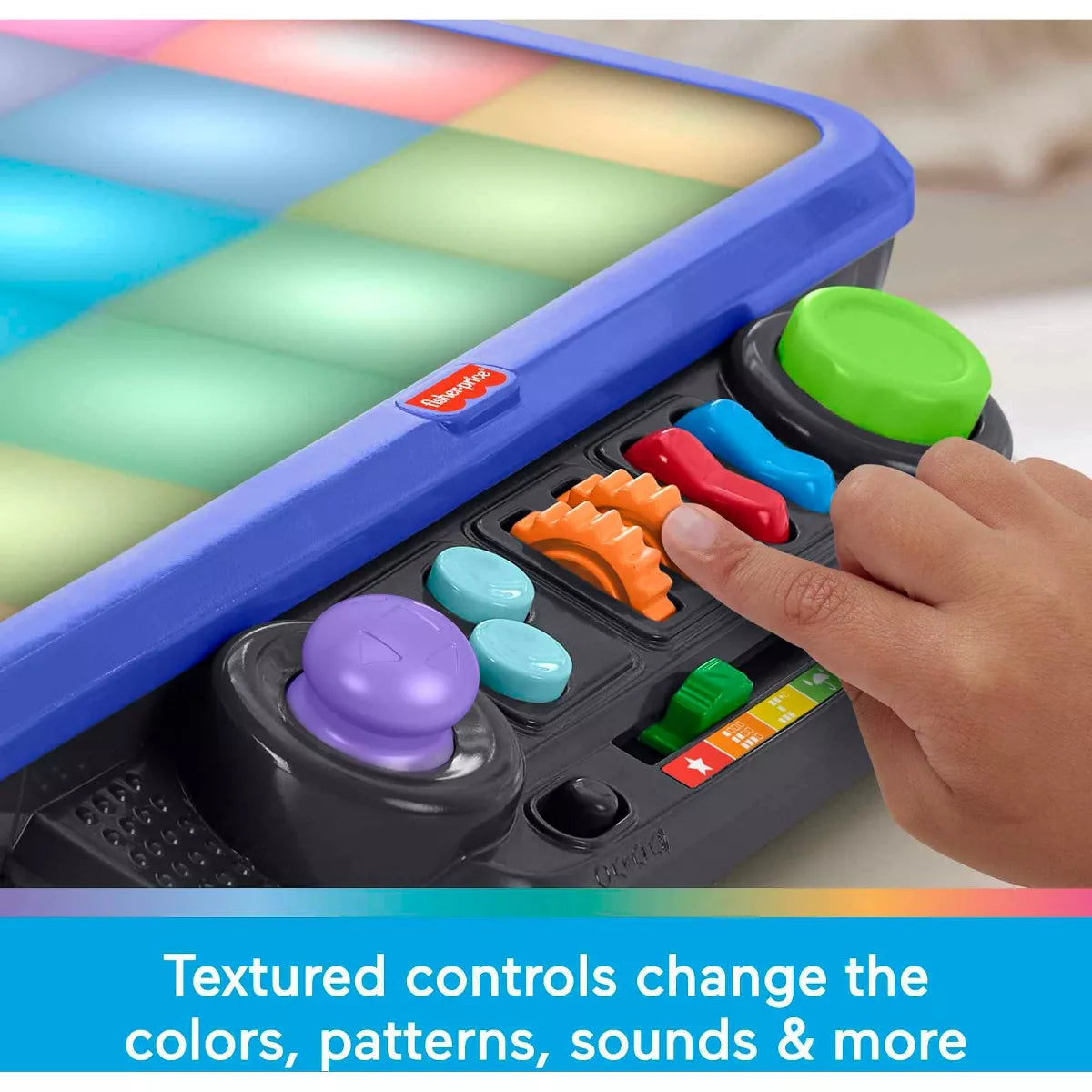 Fisher-Price Sensory Bright Light Station Electronic Learning Activity Table