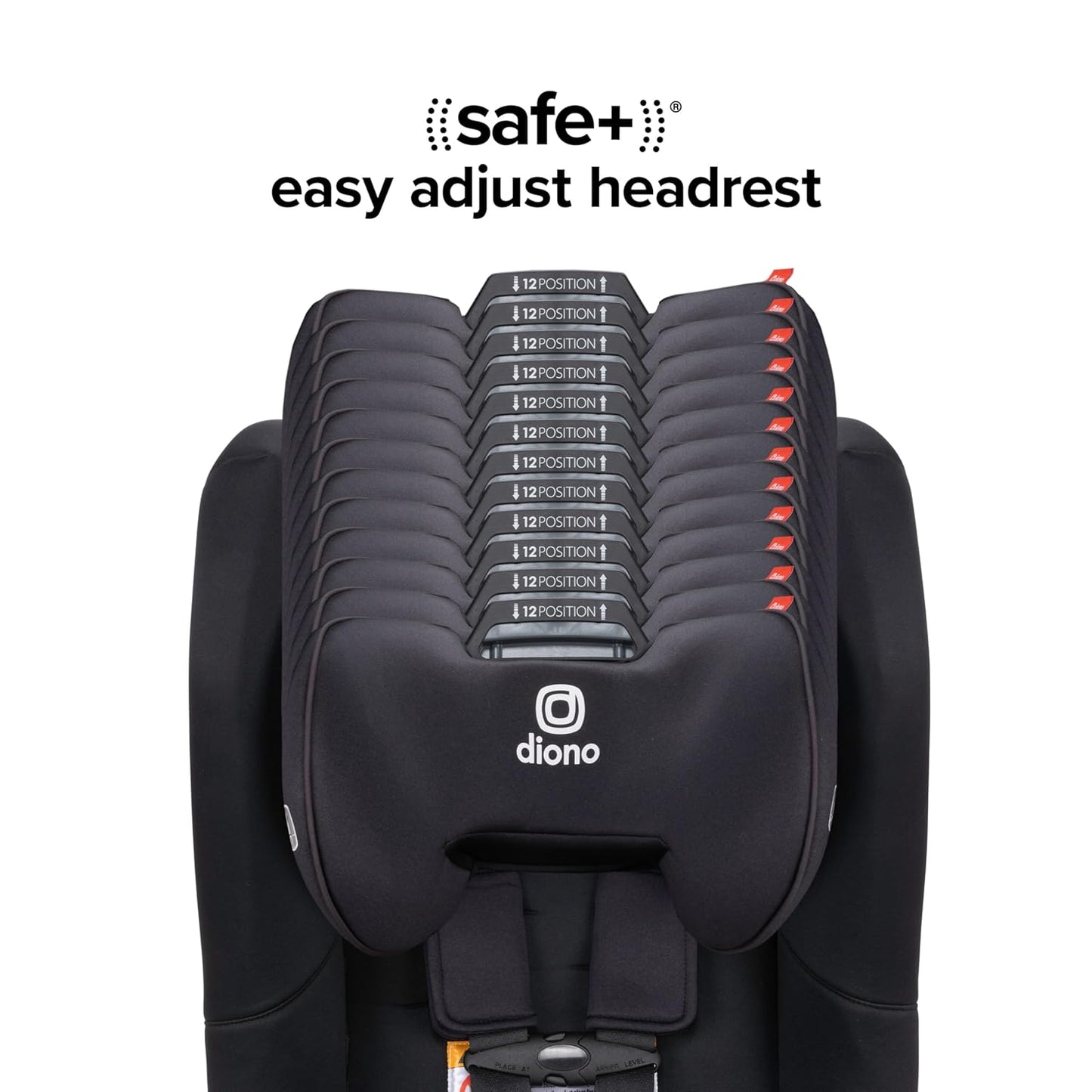 Radian 3R Safeplus, All-In-One Convertible Car Seat, Rear and Forward Facing, Slim Fit 3 Across