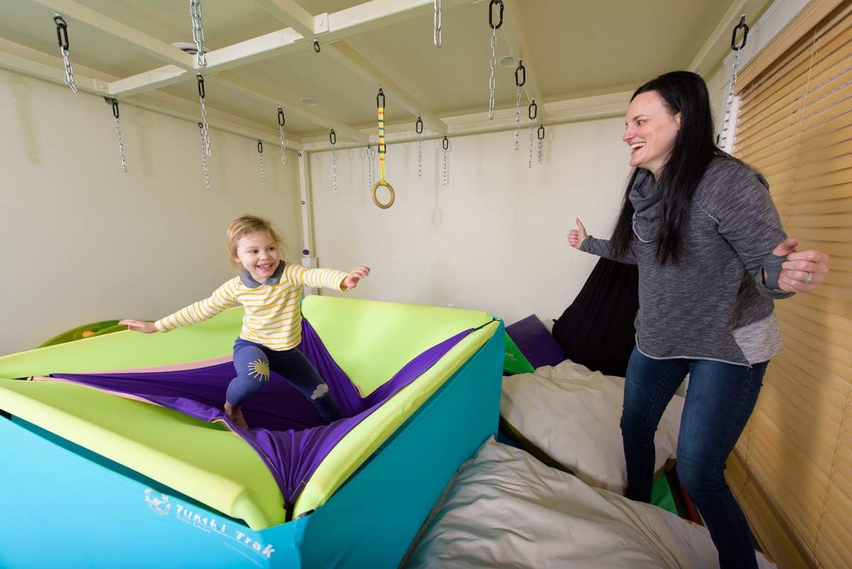 Cuddle Box, Sensory Integration, Lycra Sensory Sack