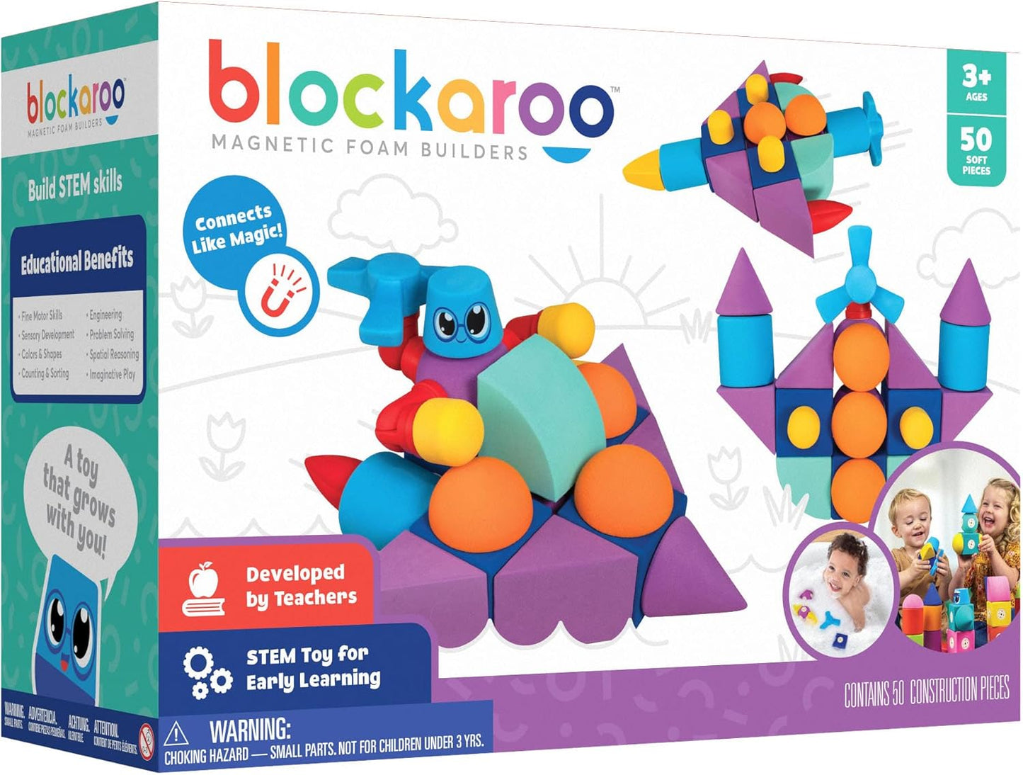 Magnetic Foam Blocks