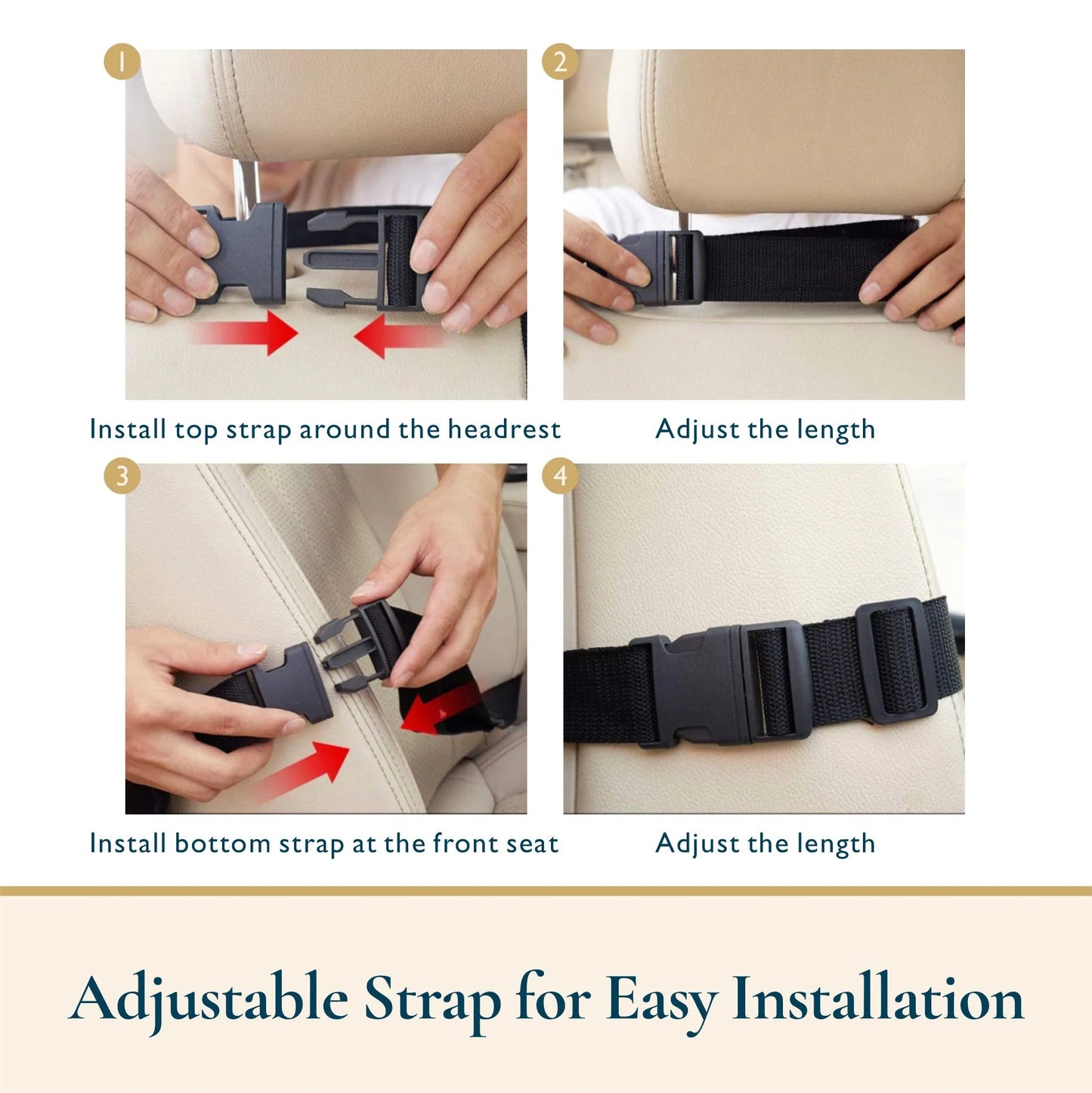 Car Seat Organizer,Waterproof Car Backseat Organizer W/ 10” Tablet Holder Cup Holder for Kids,10 Pockets Backseat Organizer Protector Kick Mats,Car Accessories for Men / Women