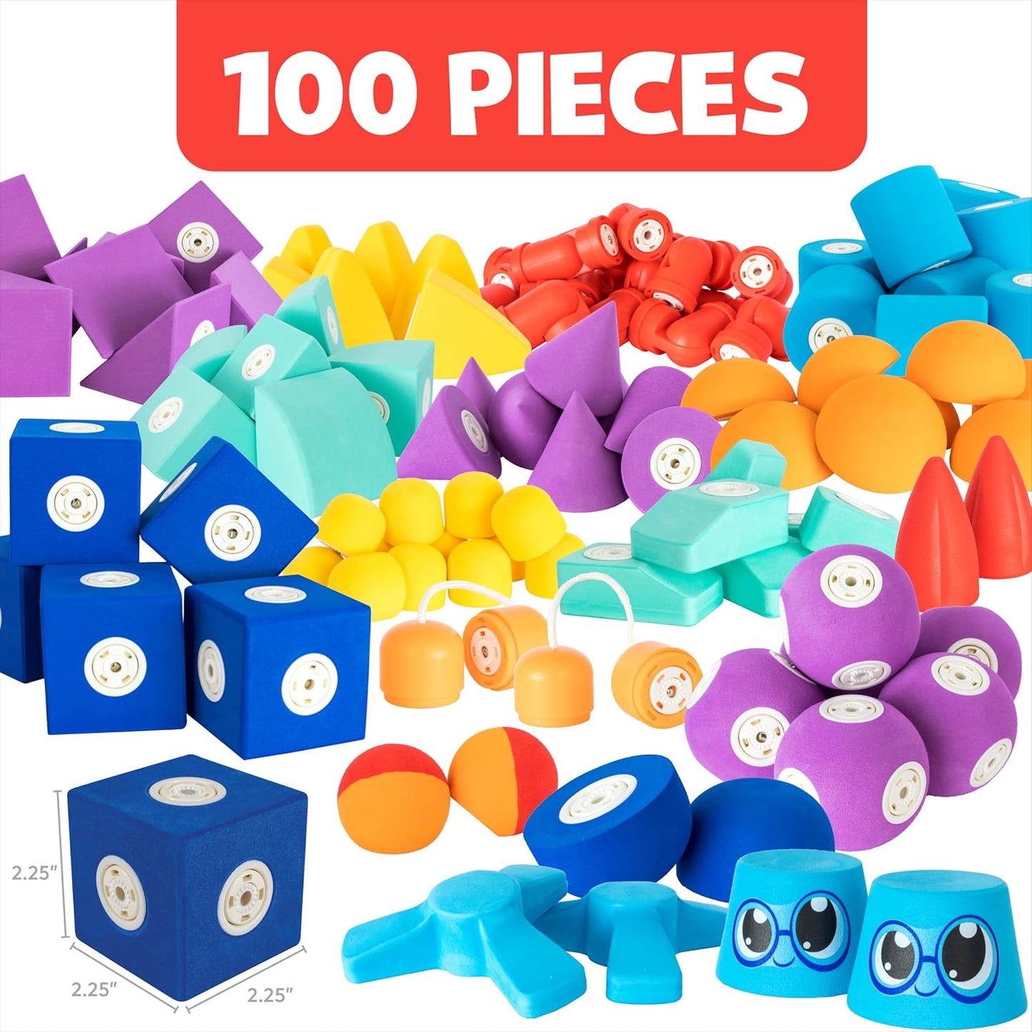 Magnetic Foam Blocks