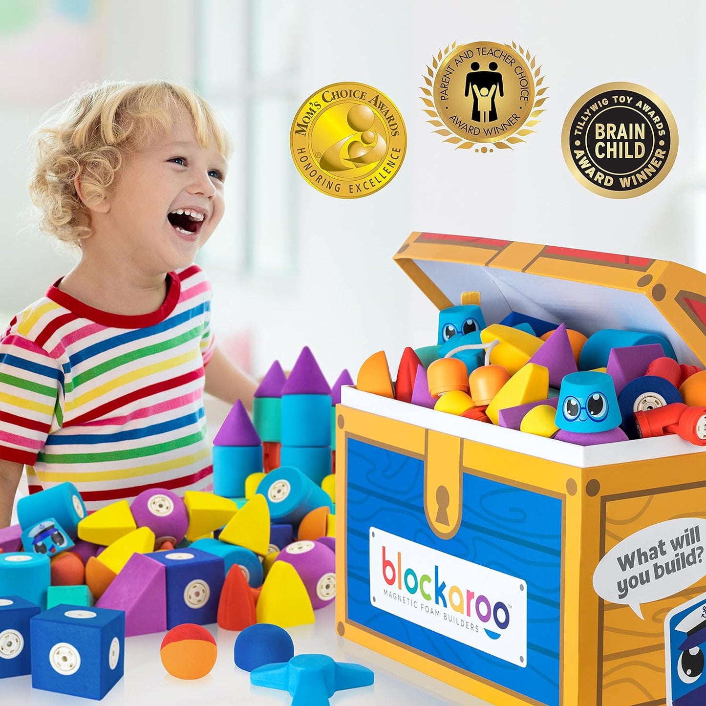 Magnetic Foam Blocks