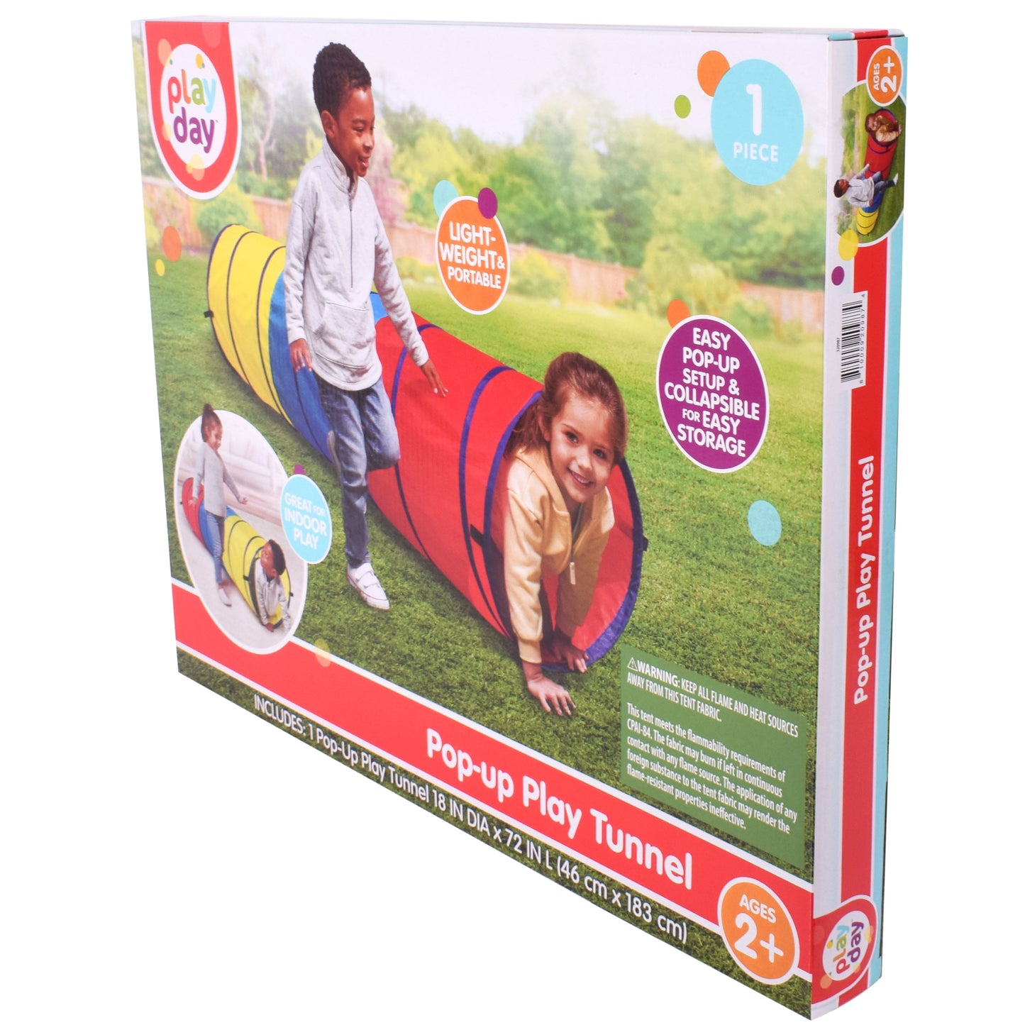 Pop-Up Crawl through Tunnel for Kids 3+