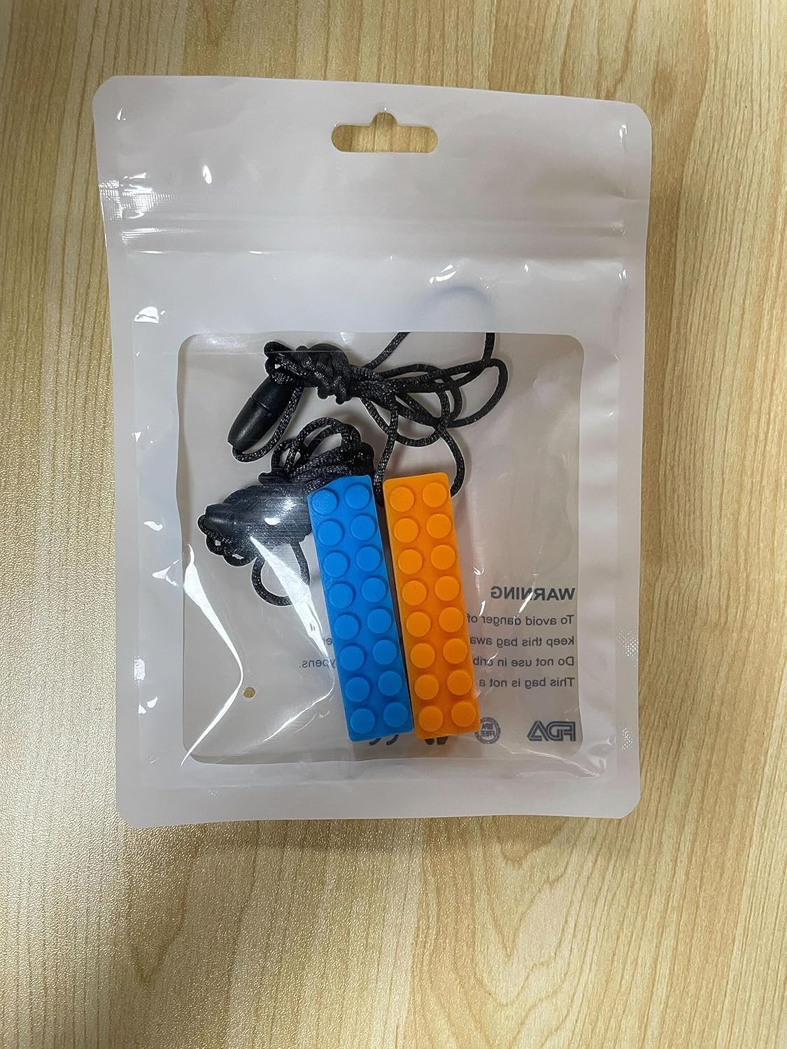 Sensory Chewing Tool Necklace for Kid'S Sensory Integration with Autism and ADHD