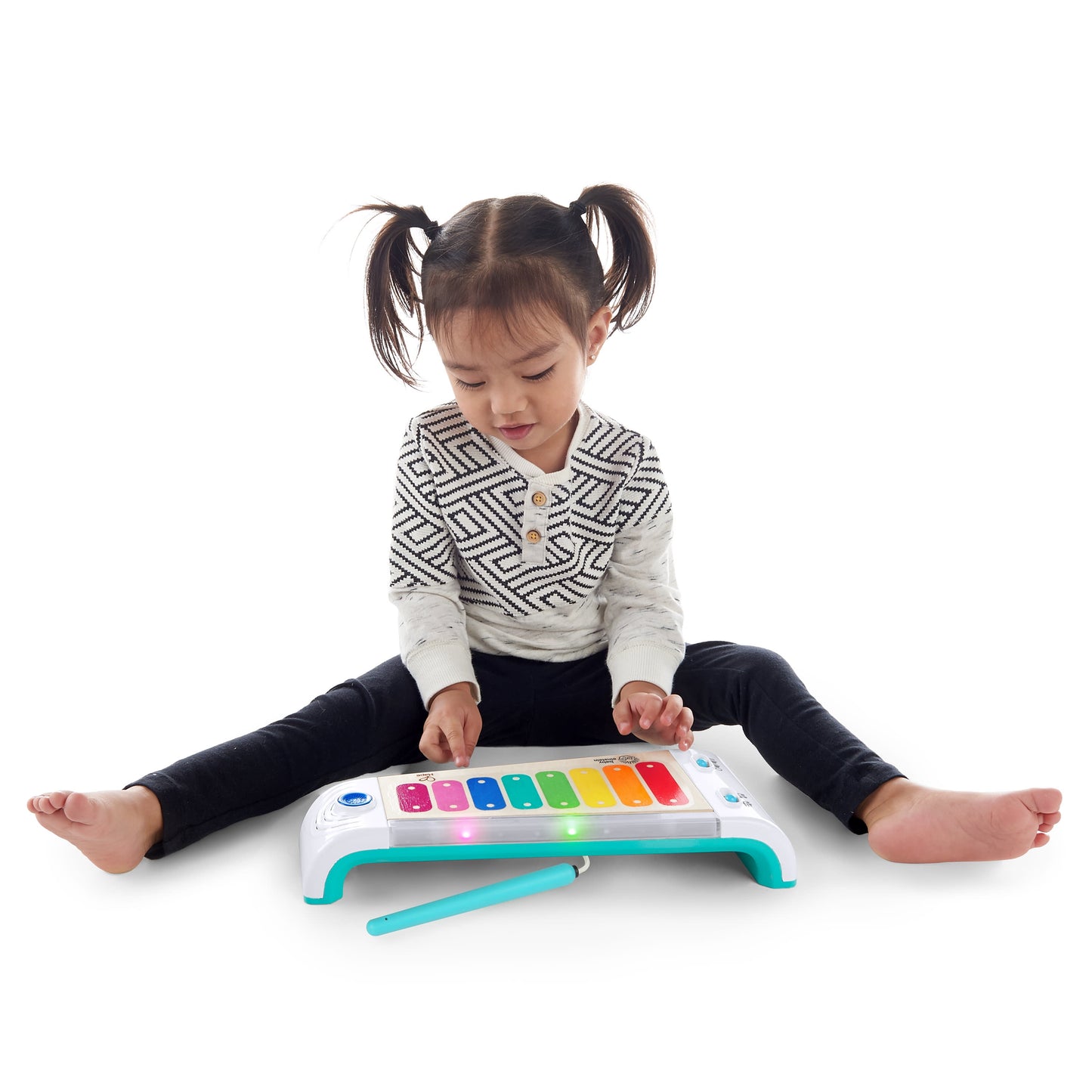 Magic Touch Xylophone Wooden Musical Toy with Lights, Unisex, Ages 12 Months +