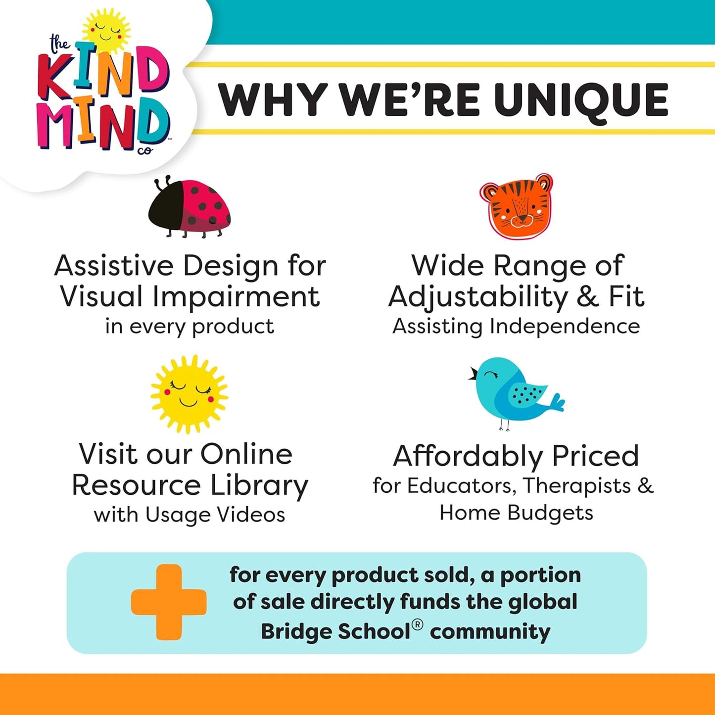 Extending Tool Holder - the Kind Mind Company™ Accessibility Aid for Kids & Adults, Reach Extender