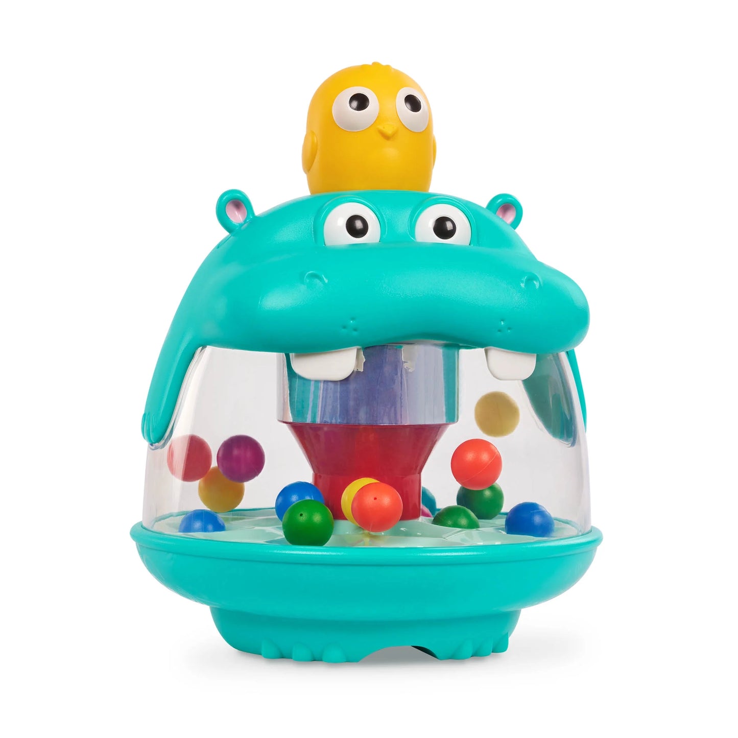 Party Pop Hippo Ball Popping Toy with 18 Colorful Balls, Baby and Toddler Toys
