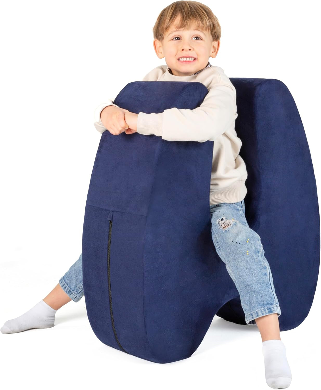 Sensory Chair for Kids | Sensory Soft Squeeze Seat for Children | Machine Washable Cover