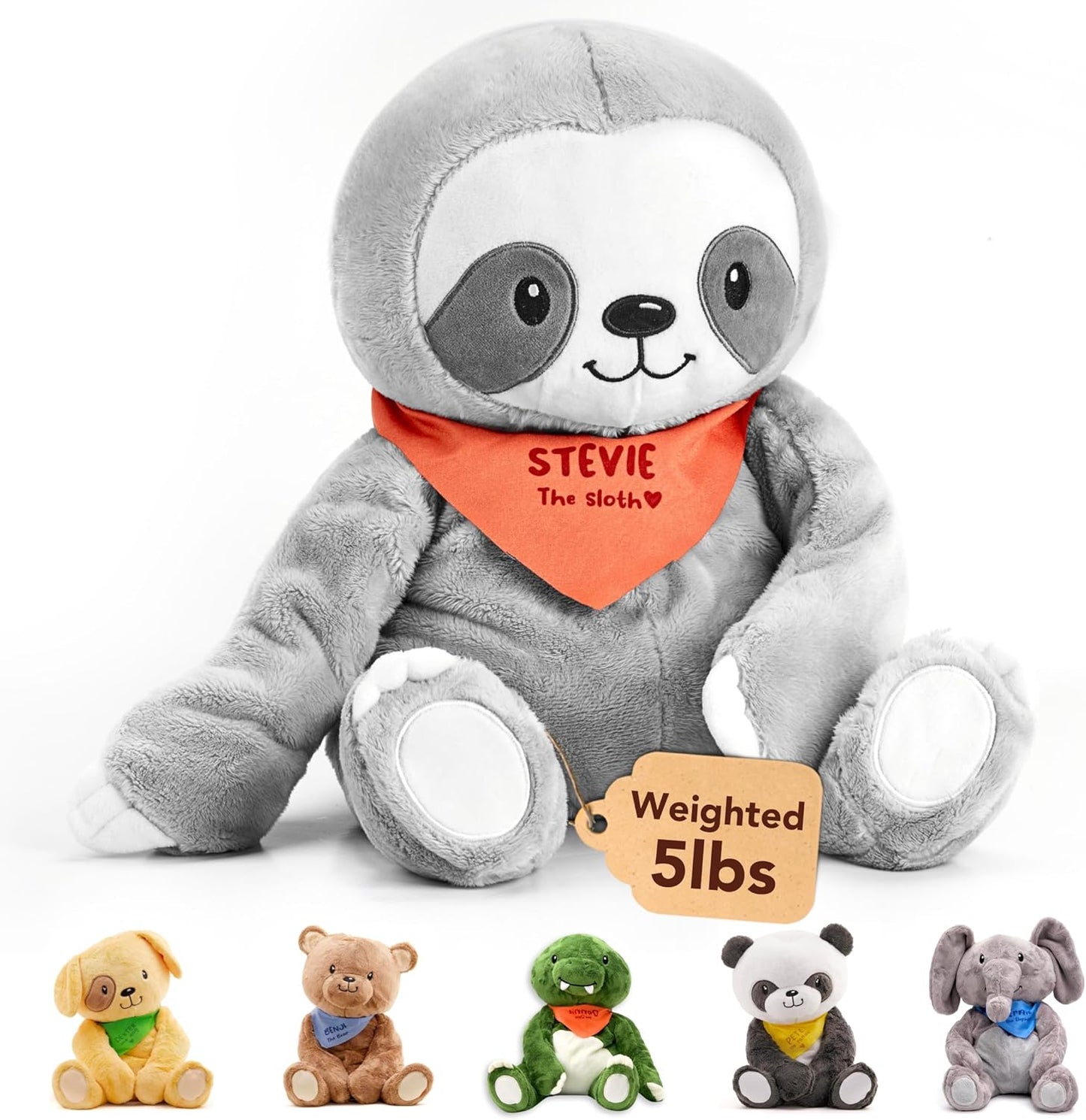 Weighted Stuffed Animal, 5Lb