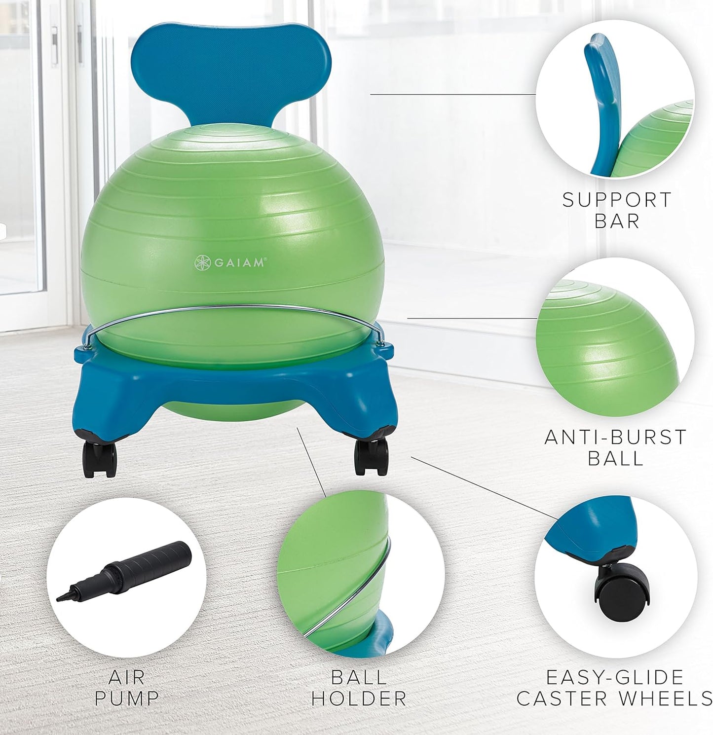 Kids Classic Balance Ball® Chair