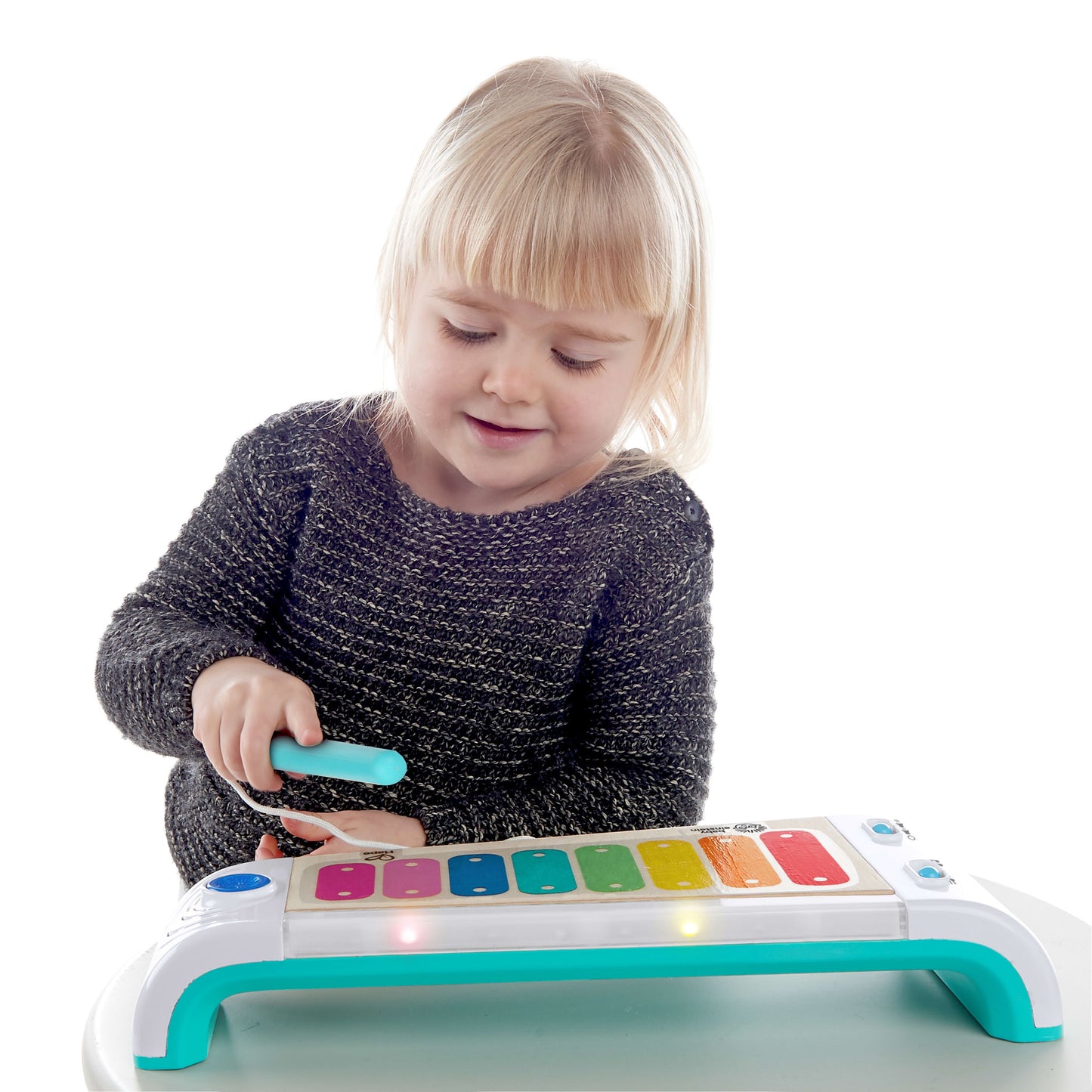 Magic Touch Xylophone Wooden Musical Toy with Lights, Unisex, Ages 12 Months +