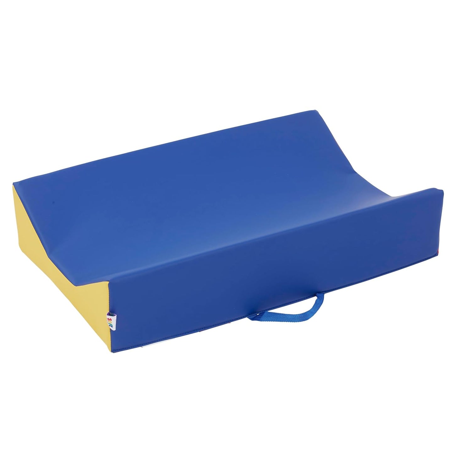 Softzone Baby Changing Pad, Contoured, Blue/Red/Yellow