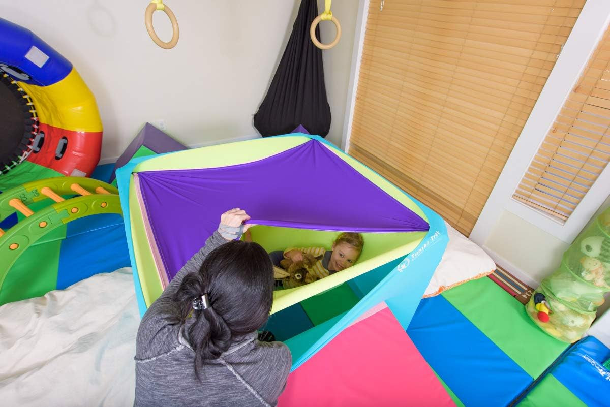 Cuddle Box, Sensory Integration, Lycra Sensory Sack