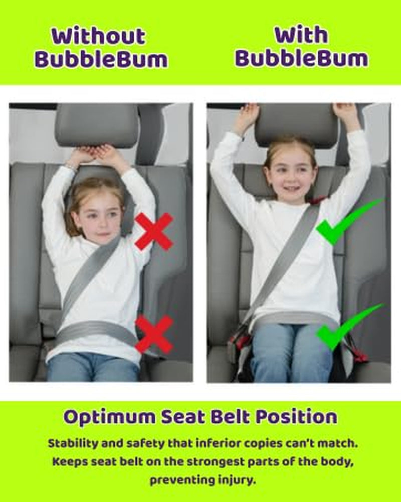 Inflatable Booster Car Seat – Compact for Uber - Ages 4-11