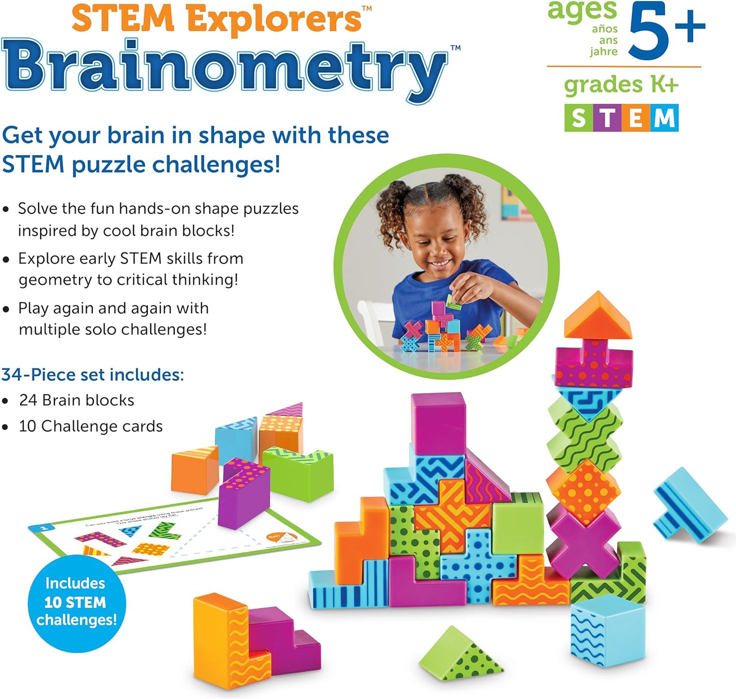 STEM Explorers Brainometry - 34 Pieces