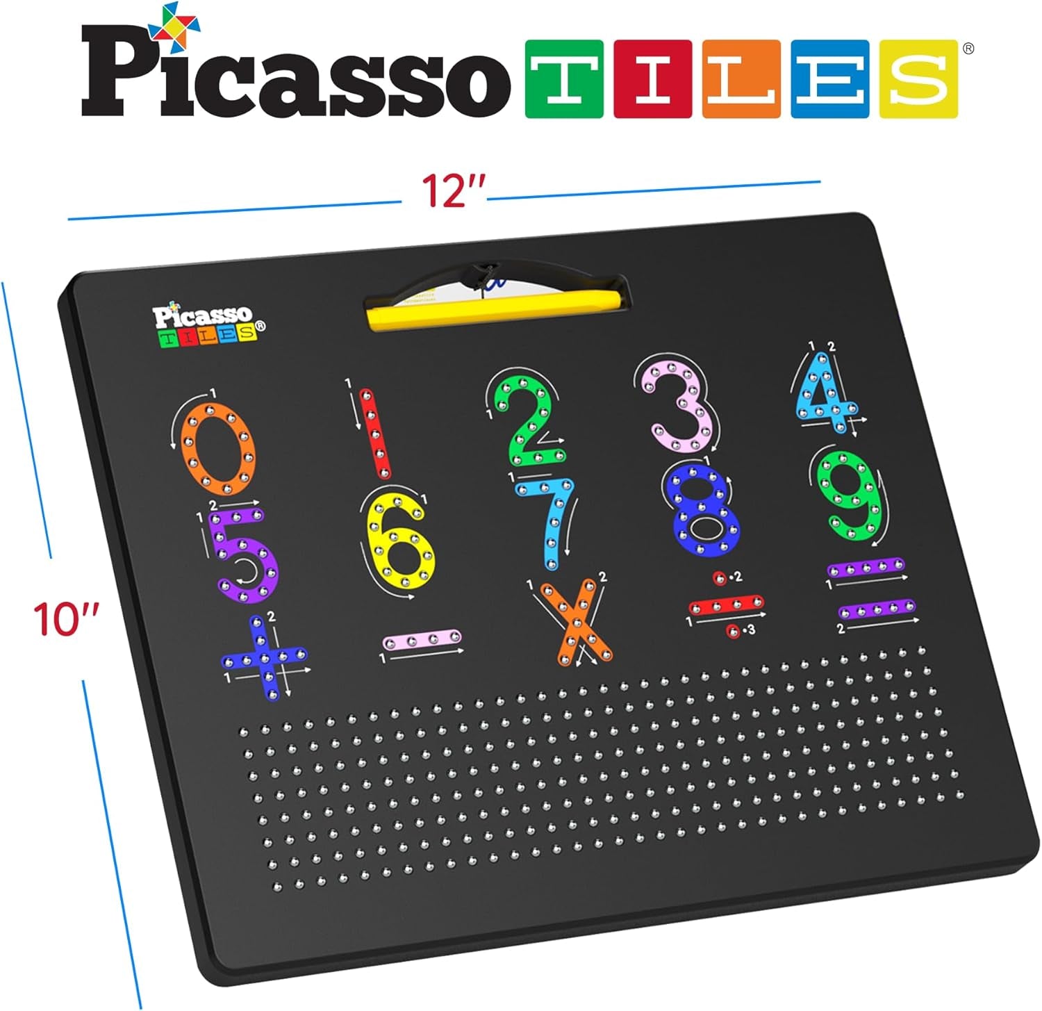 2-In-1 Magnetic Drawing Board 12X10 Inch