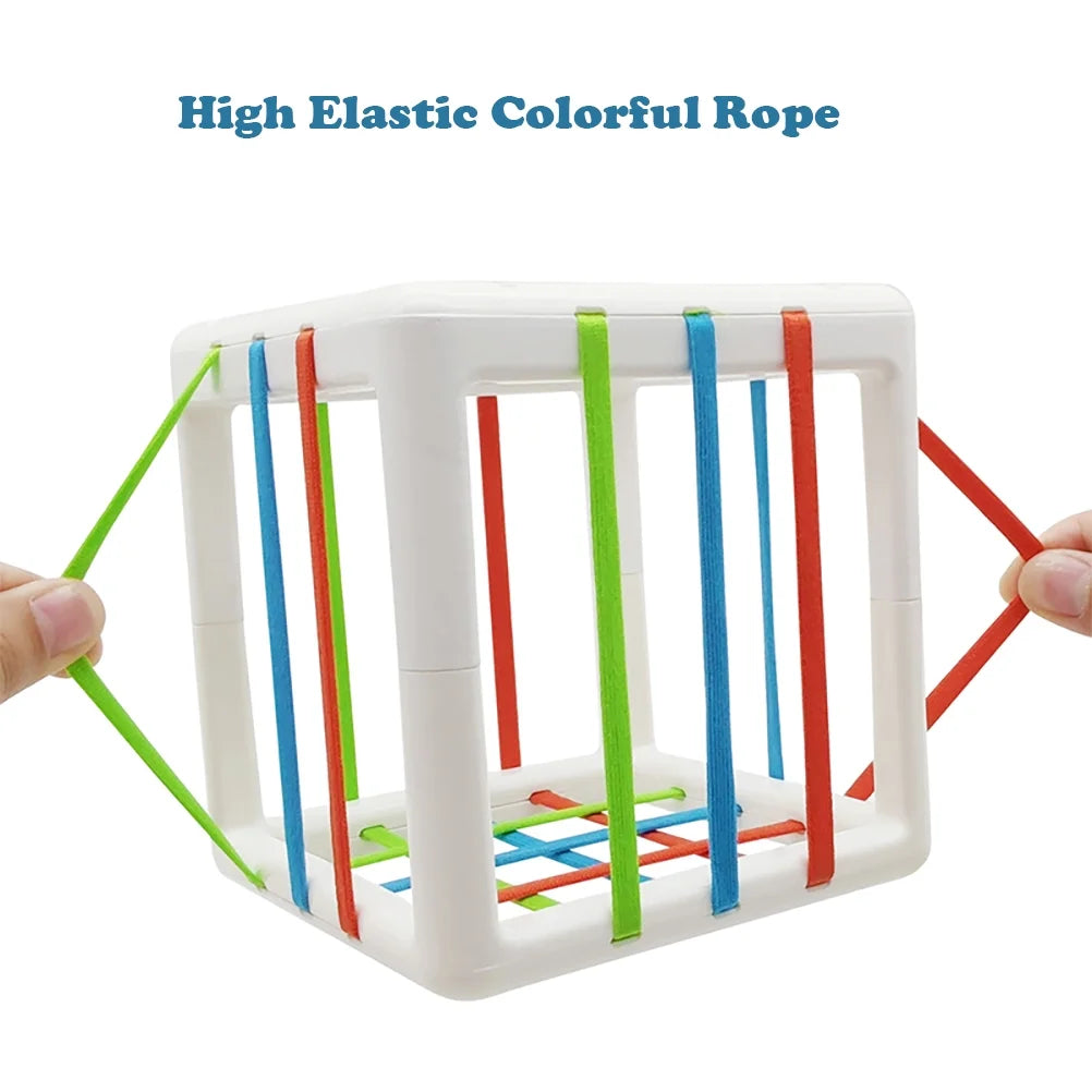 Shape Sorter Blocks Toy, Montessori Learning Toys