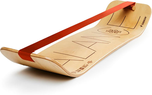 Giboard Balance Board for Adults & Kids - Slackline Workout Equipment Home Gym Training, Yoga, Agility, Pilates, Core, Snowboard
