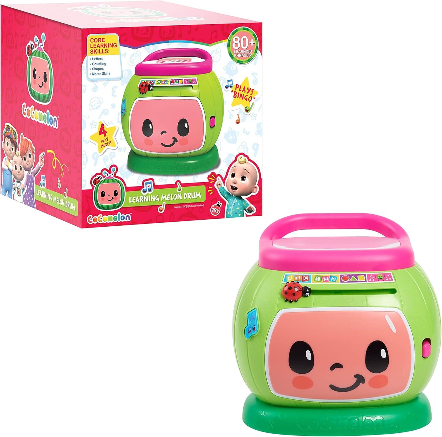 Learning Melon Drum Interactive Lights and Sounds