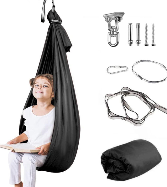 Therapy Sensory Swing for Kids with Special Needs (Hardware Included)