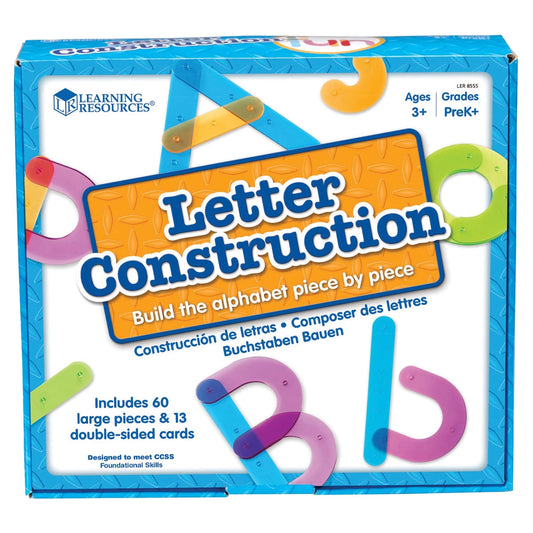 Letter Construction Activity Set Alphabet Letters (60 Pieces)