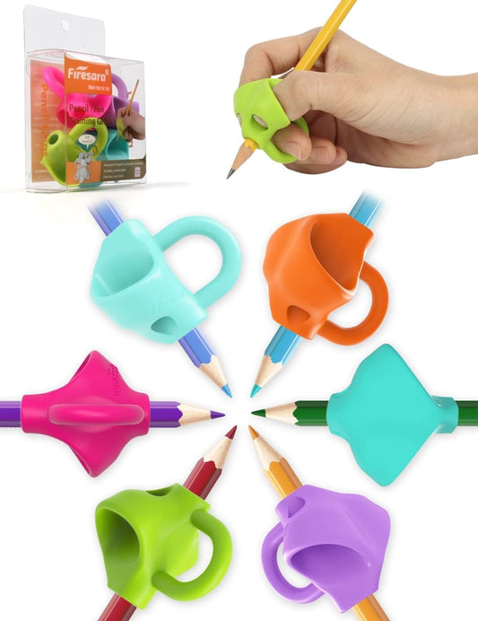 Training Grips, Writing Aid Grip Trainer for Kids, Preschoolers, Children, Adults, Special Needs for Lefties or Righties(4Pcs)