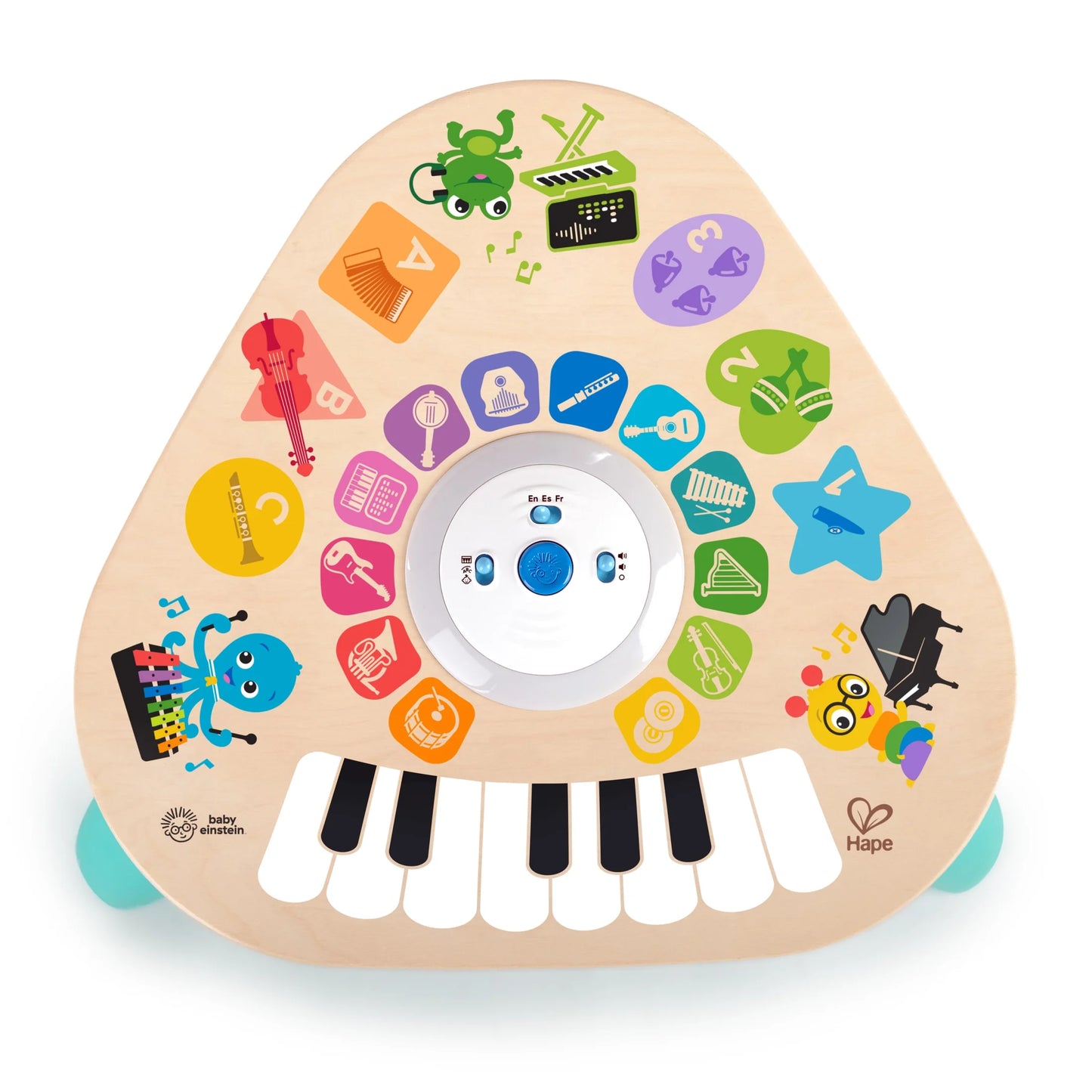 Clever Composer Tune Table Magic Touch Electronic Wooden Activity Toddler and Baby Toy, Ages 6 Months +