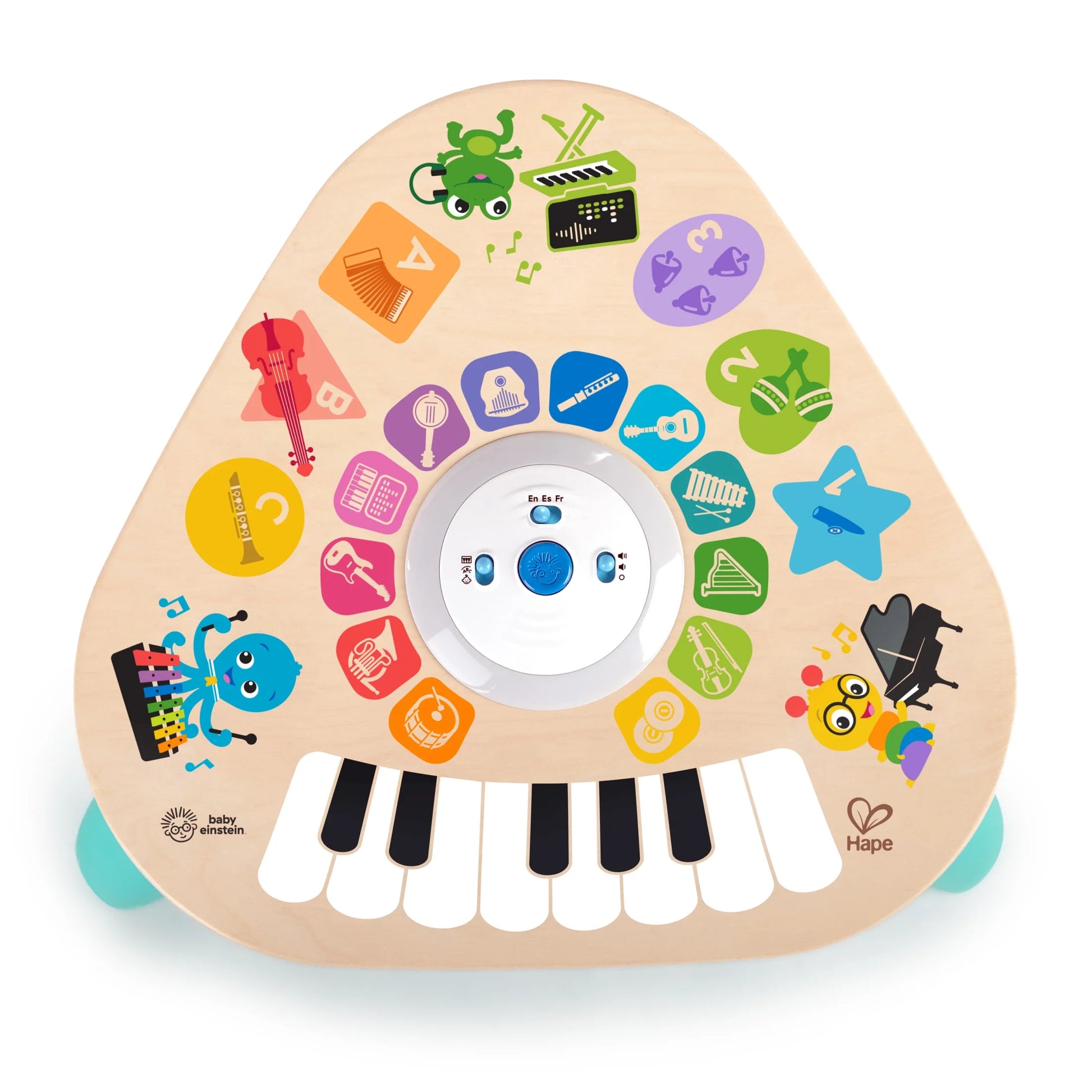 Clever Composer Tune Table Magic Touch Electronic Wooden Activity Toddler and Baby Toy, Ages 6 Months +