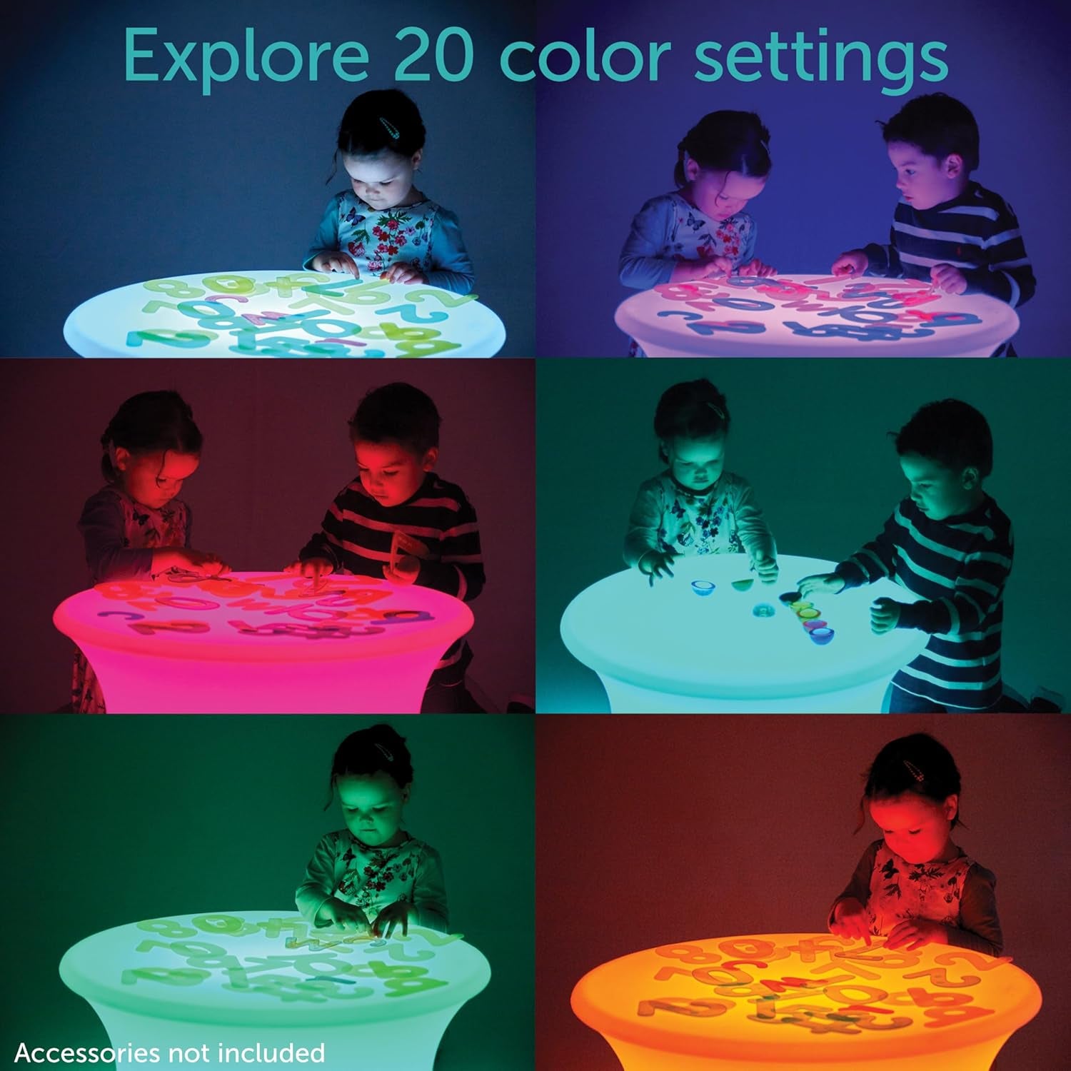 Sensory Mood Light Table, Sensory Play