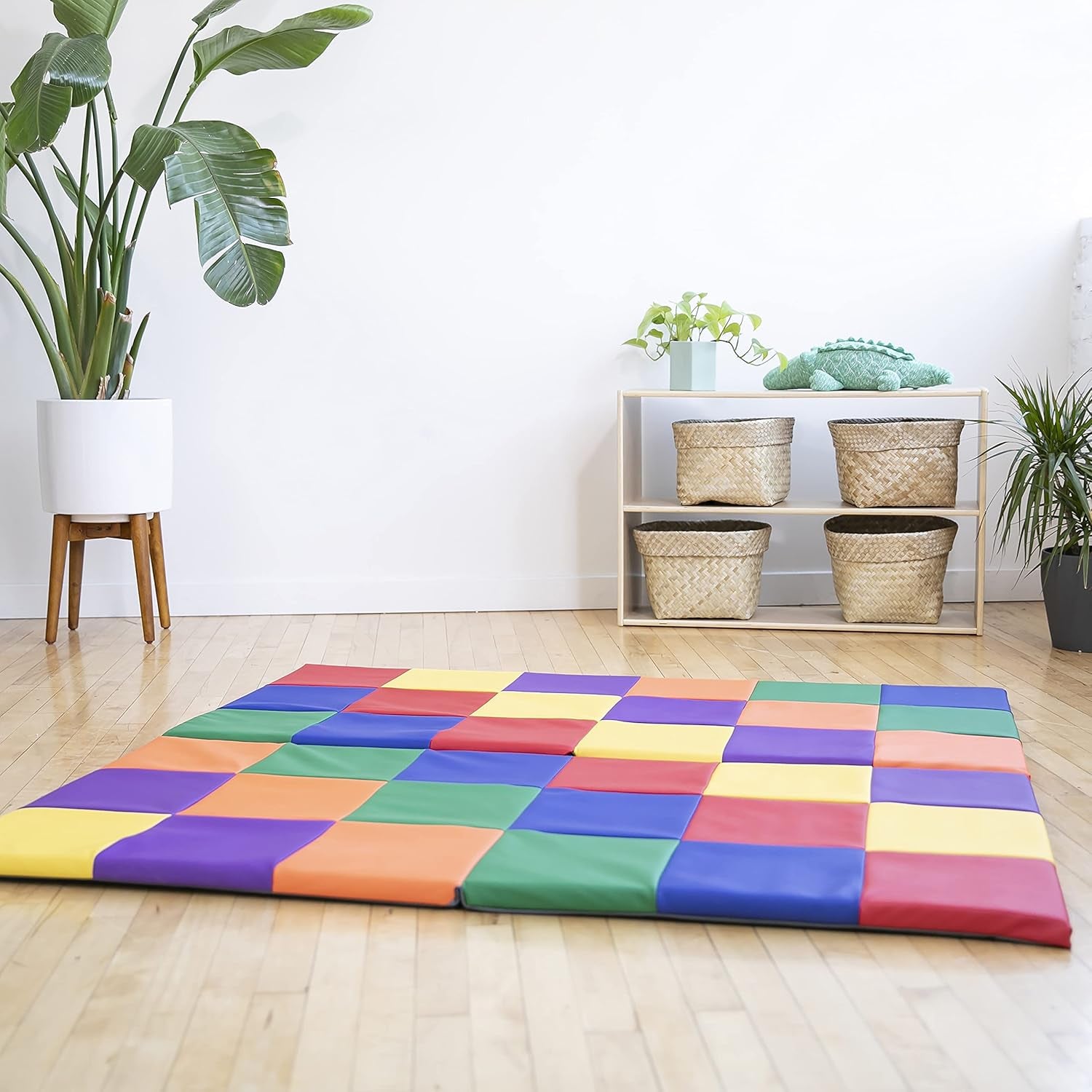 Softzone Patchwork Activity Mat, Folding Playmat