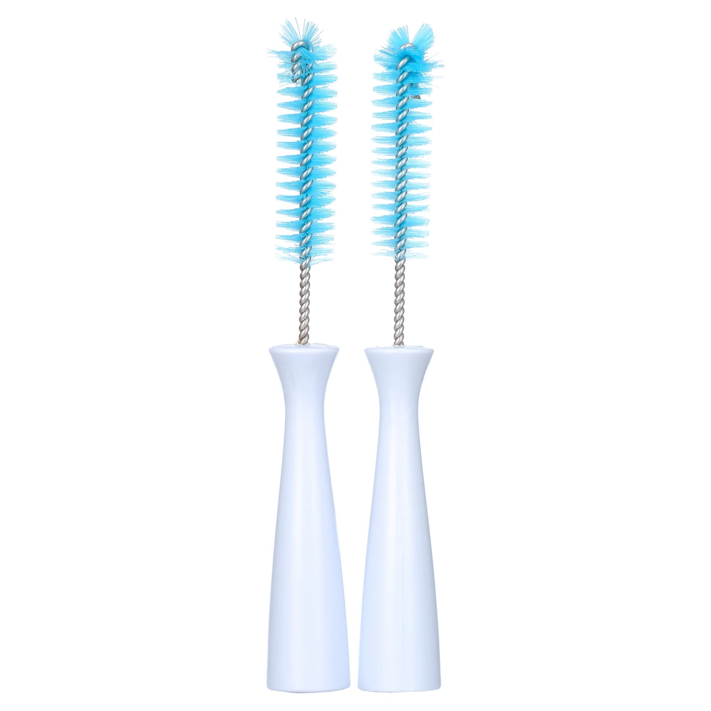 Twist Pouch 2-Piece Baby Bottle Nipple Brush Set for All Brands/Parts