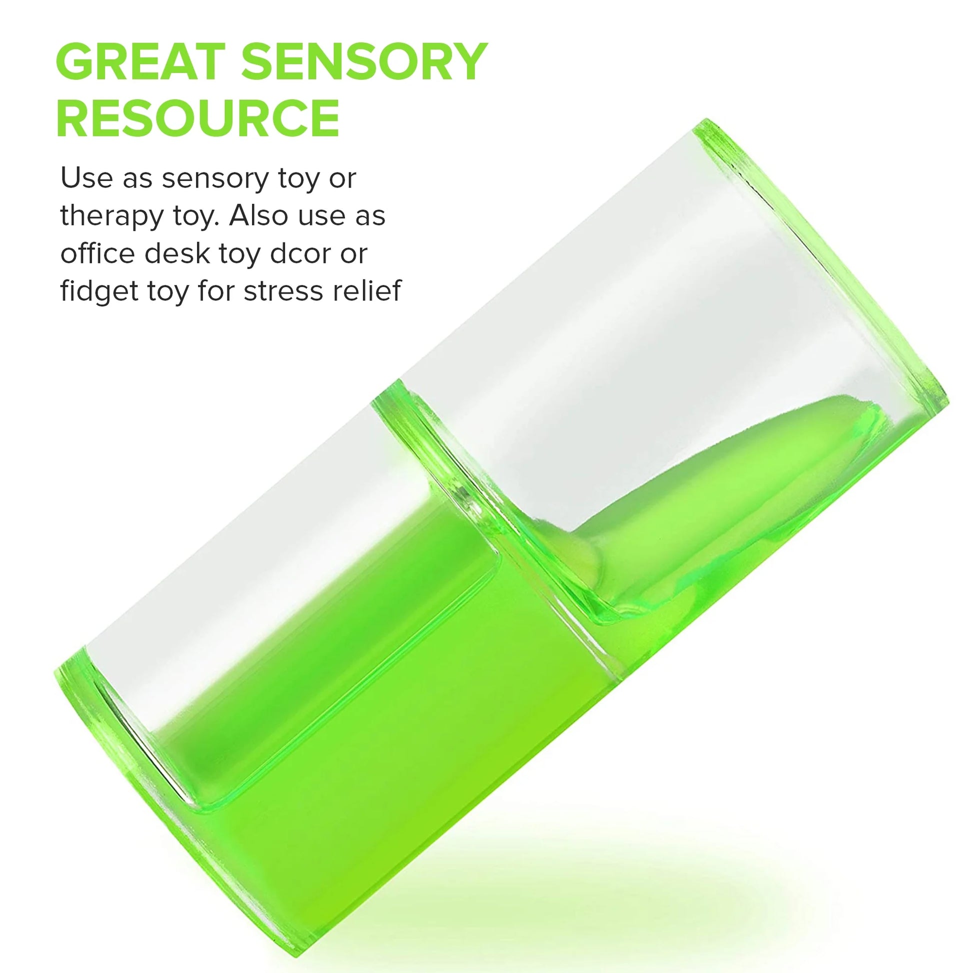 Ooze Tube for Kids Liquid Timer Sensory Toy Stress Relief Children Toys Pack of 3