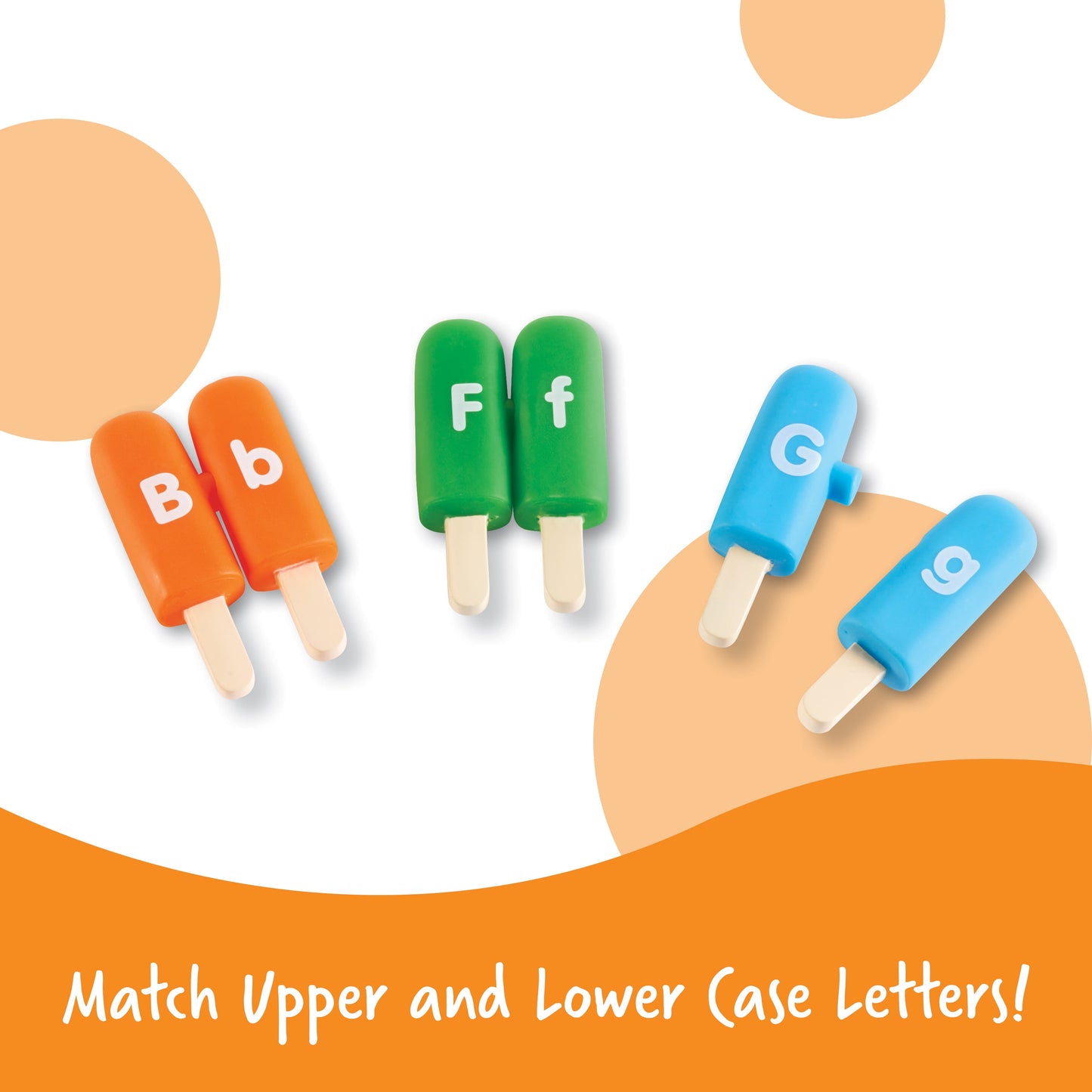 Smart Snacks, LRNLER7345, Alpha Pops, 13 / Set, Multi
