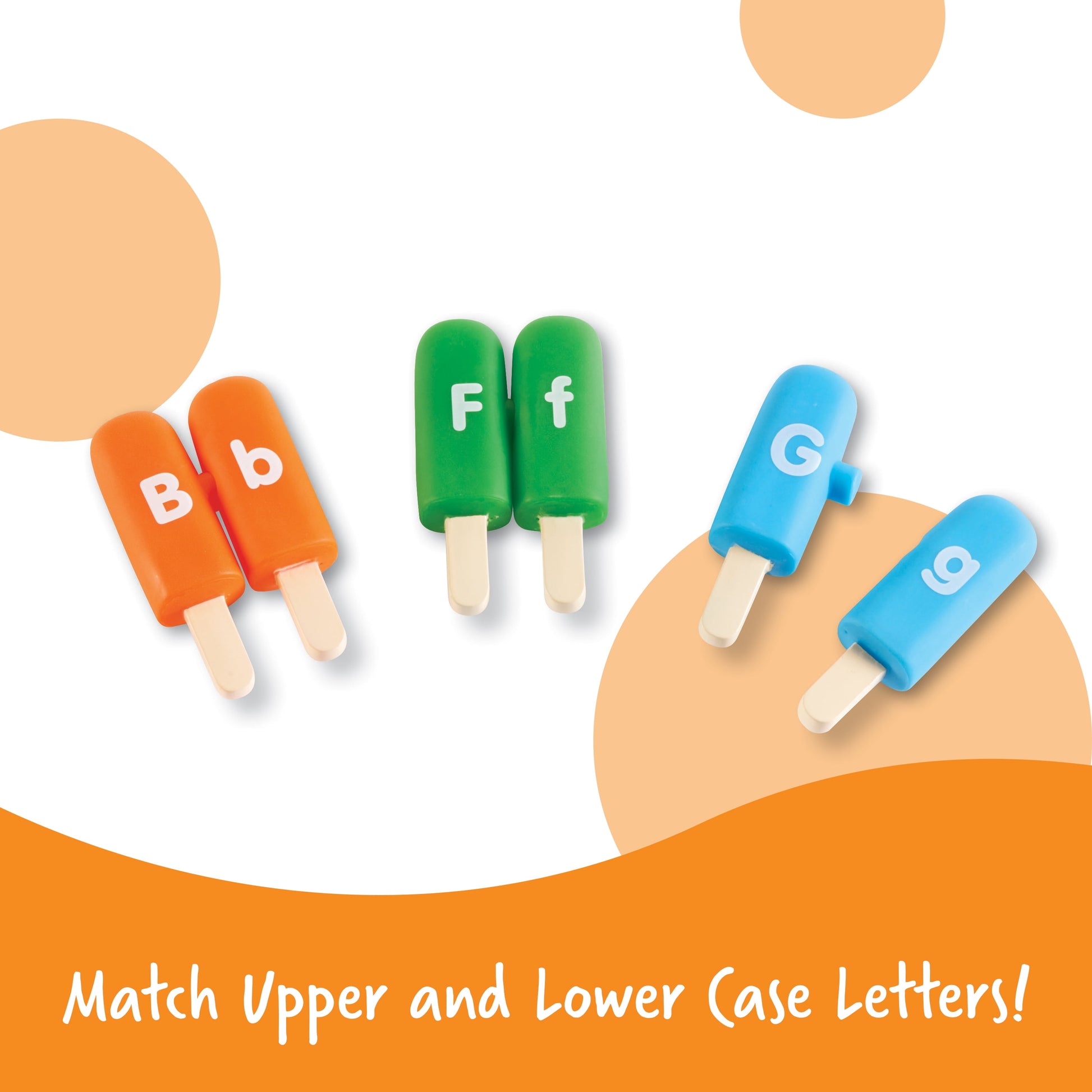 Smart Snacks, LRNLER7345, Alpha Pops, 13 / Set, Multi