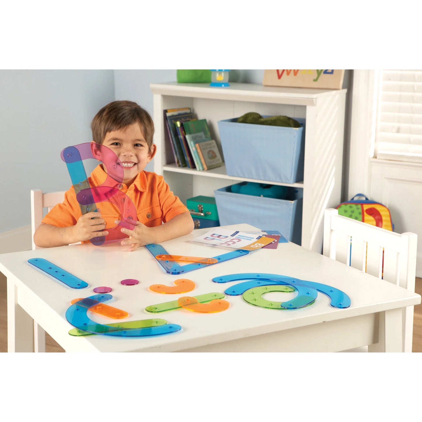 Letter Construction Activity Set Alphabet Letters (60 Pieces)