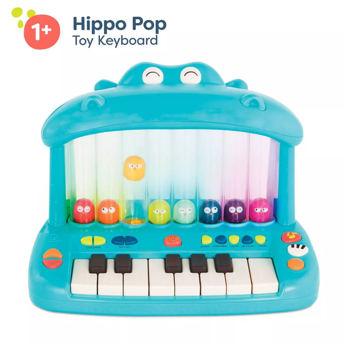 B. Toys Toy Piano for Kids Hippo Pop