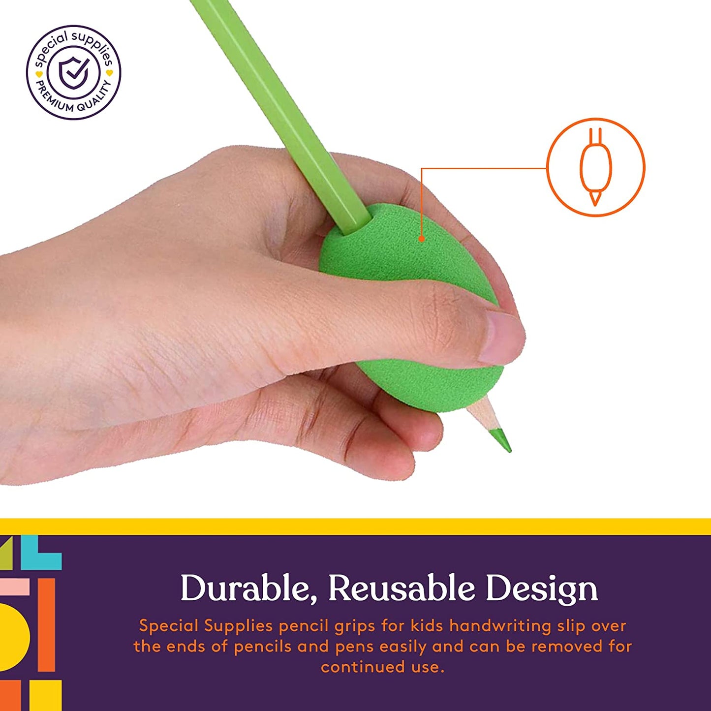 Egg Pen-Pencil Grips for Kids and Adults 