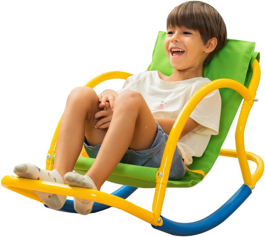 Kids Sensory Autism Chair - Rocking Seesaw Sensory Seat for Kids - Toddlers 3-5