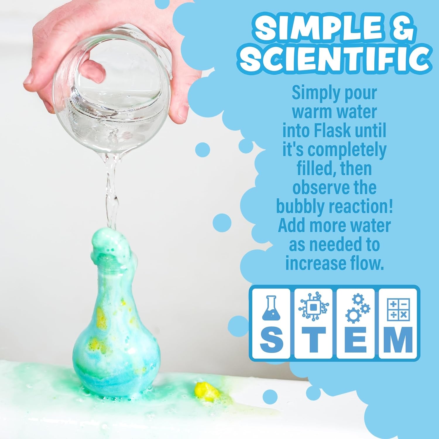 ® Kids Bath Bomb Potion™ Bath Toy, Variety 6 Pack, Nontoxic, Fizzes, Foams & Bubbles with an Eruption of Color